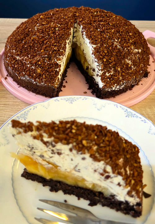 Apfel-SchokoNuss-Torte (glutenfrei)