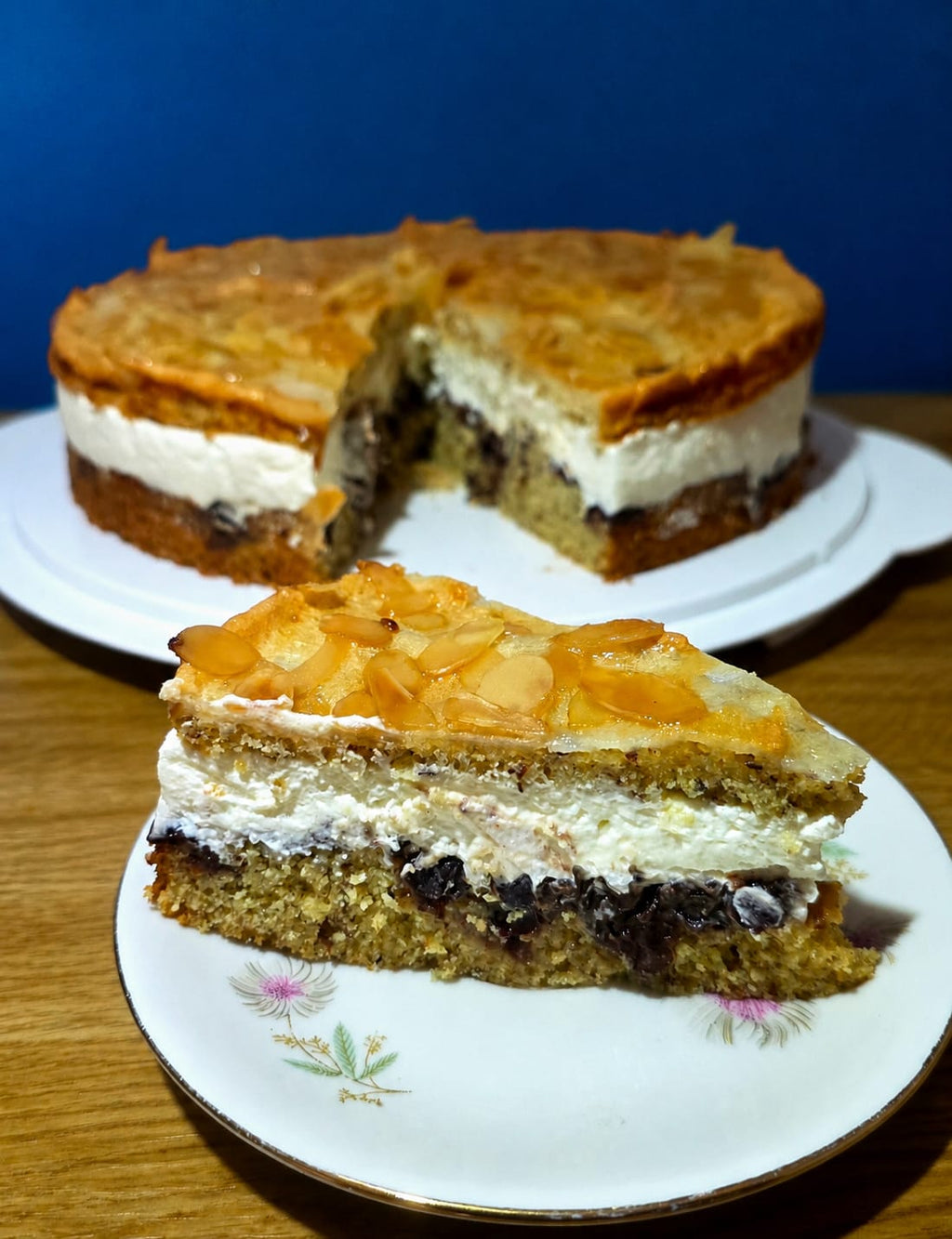 Zwetschgen-Baiser-Torte
