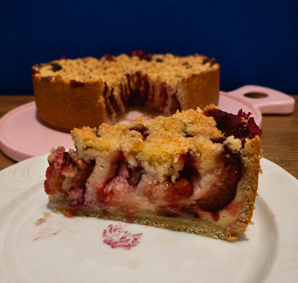 Zwetschgen-Pudding-Streusel